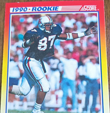 SCORE 1990 Score Rookie Chris Singleton #290 New England Patriots Card. rookie card picture