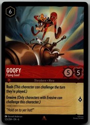 Goofy - Flying Goof 123/204 Azurite Sea Rare