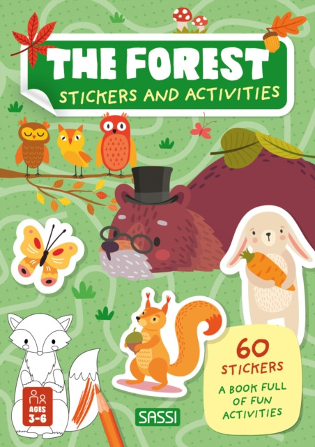 The Forest Stickers and Activities by I Trevisan (Paperback Book)