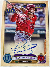 2019 Topps Gypsy Queen Autographs #GQAFA Francisco Arcia RC Angels Rookie Auto