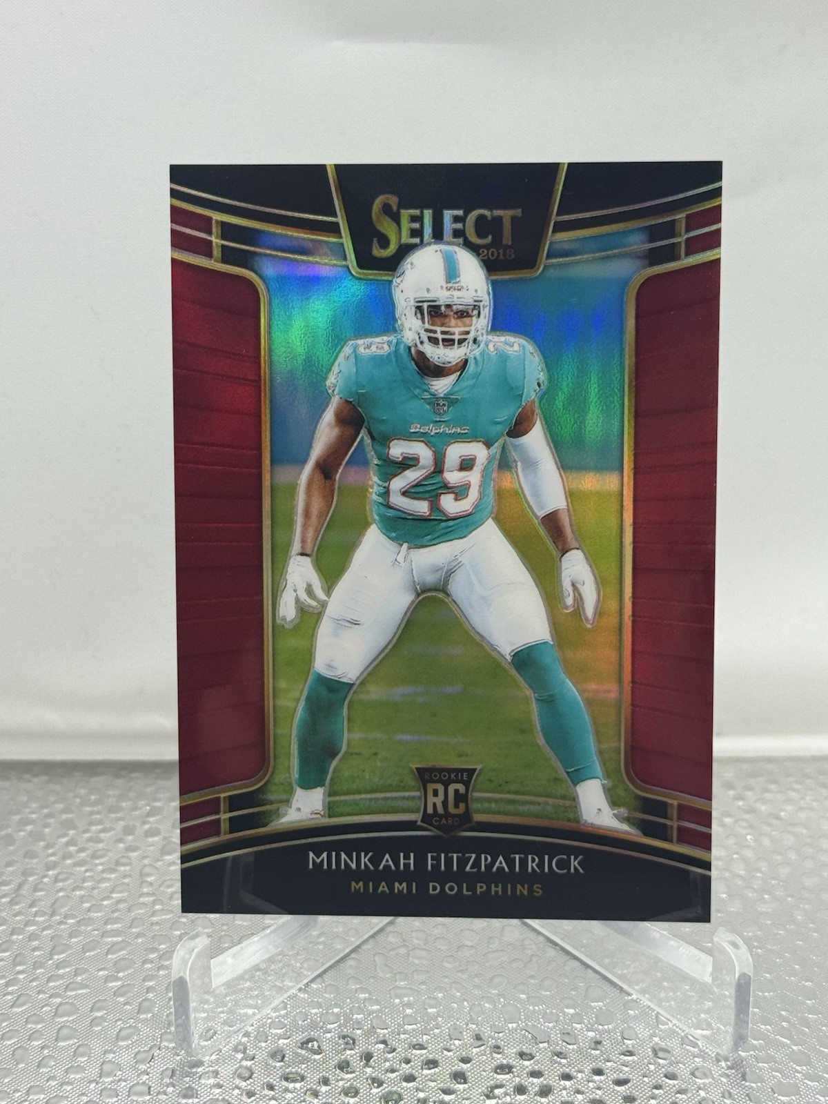 2018 Panini Select Concourse Maroon Prizm /99 Minkah Fitzpatrick #51 Rookie RC