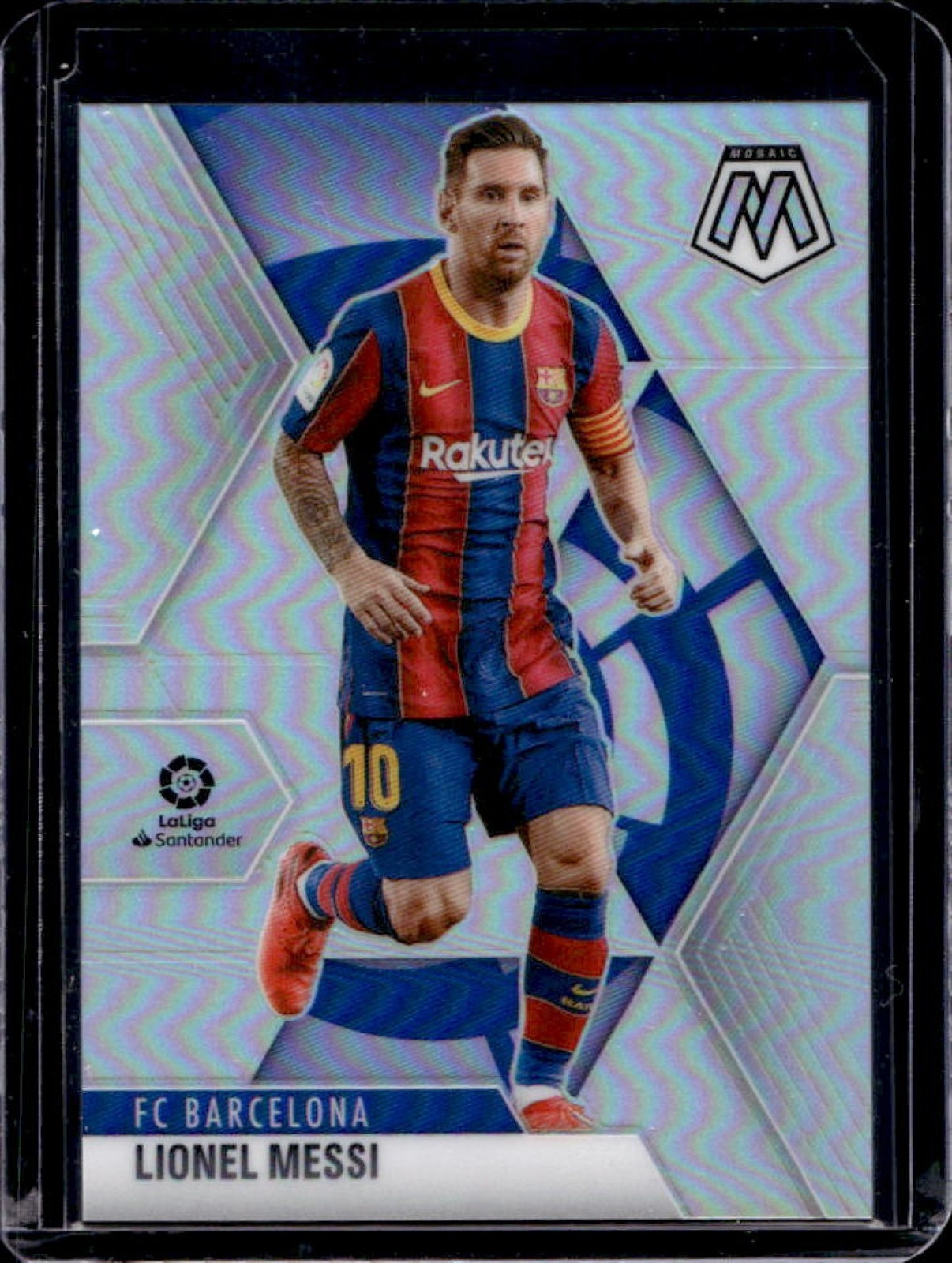 2020 Mosaic La Liga Lionel Messi Silver #57 Barcelona