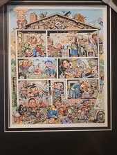 Original Concept Tom Bunk GPK Doll House Final Art