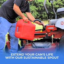 3-kit Universal Gas Can Spout Replacement with Flexible Nozzle, fit for most ...