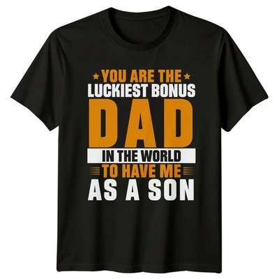 You Are The Luckiest Bonus Herren T-Shirt Tauchen Vatertag Geschenk für Ihn