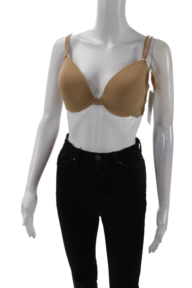 Sujetador push up con cordones texturizados para mujer Simone Perele talla 36E Foto 2 de 4