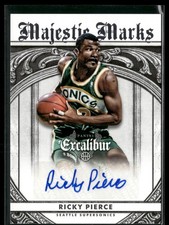 2014-15 Panini Excalibur #40 Ricky Pierce Majestic Marks Auto