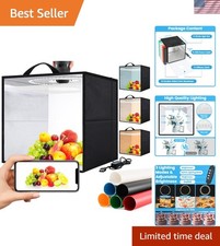 12x12 Inch Photo Light Box Photography Light Box for Studio Products Display