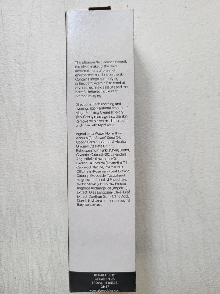 GlyMed Plus Mega Limpiador Purificante 6.75oz / 200ml - NUEVO Y SELLADO - Tamaño Pro Foto 3 de 4