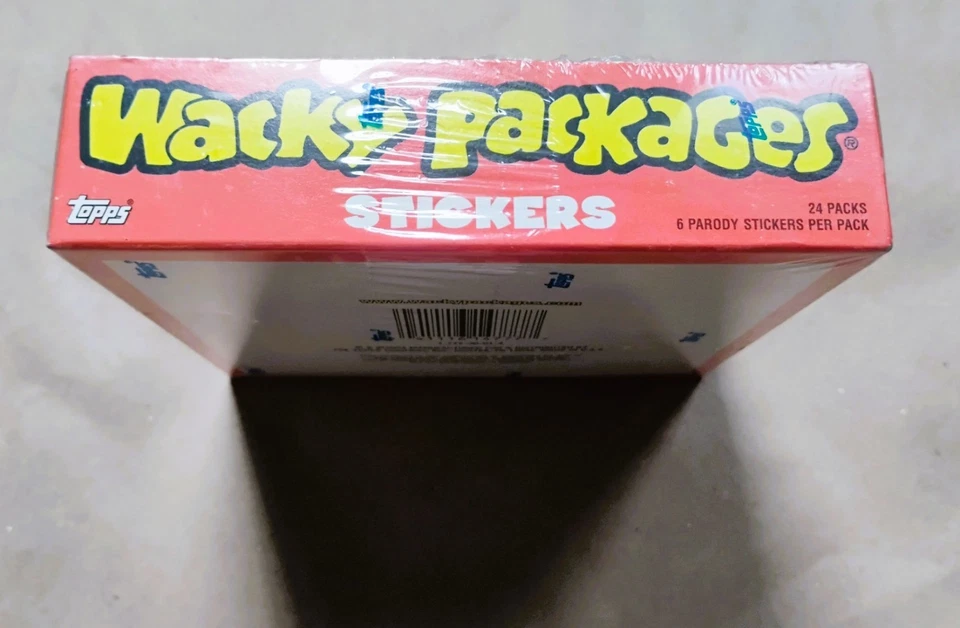 Topps Wacky Packages Stickers - 2004 - 24 Packs - All-New Series 1 Sealed Box - Image 3 of 4
