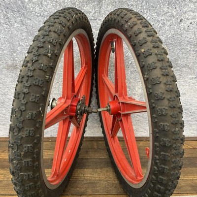 OLD BMXにLester ホイールレッド BMXにLester OLD ホイールレッド パーツ