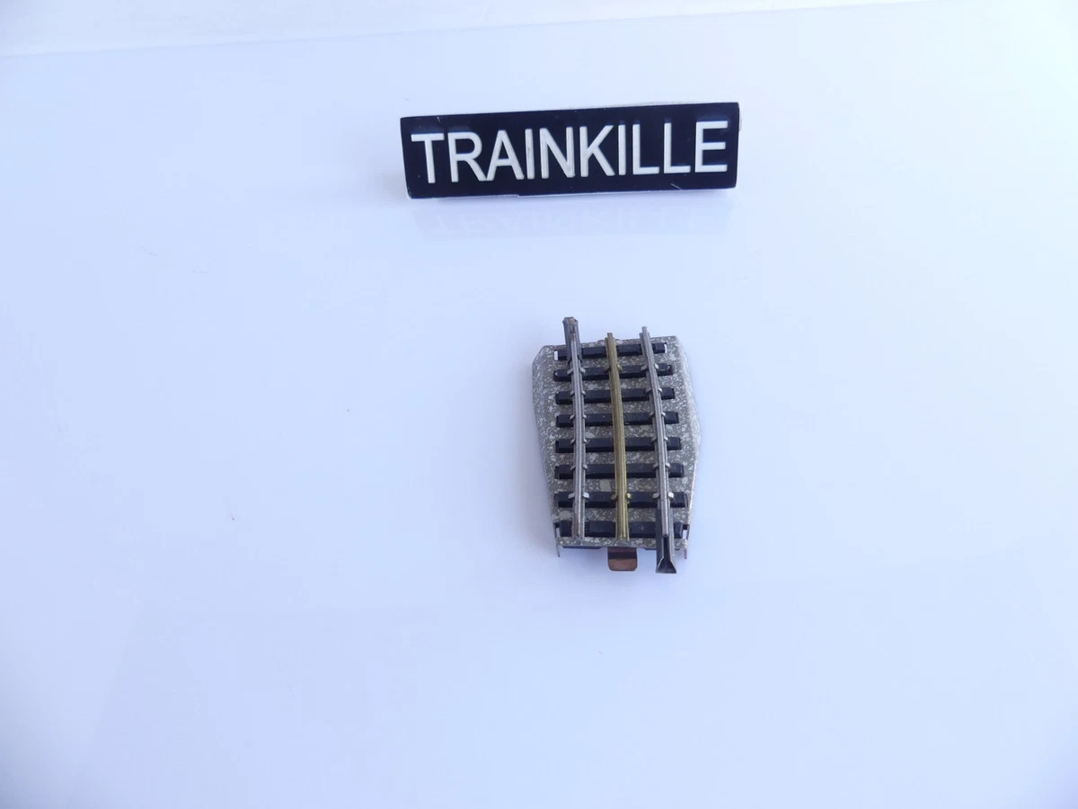 Lot De 9 Rails Électriques Droits JEP En 1/4 - Référence 1/4 De 12 - HO - Occasion Très Bon État Avec Boîte D'Origine