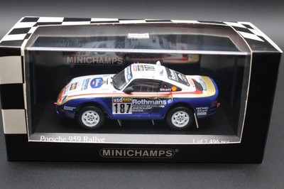 MINICHAMPS++Porsche 959 #187 Gr. B++Paris Dakar 1986'++#400866287++LTD OVP 1:43
