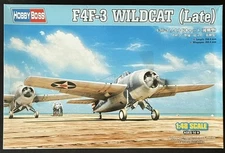 Hobby Boss 1/48 Scale F4F-3 Wildcat Model Kit Late Edition