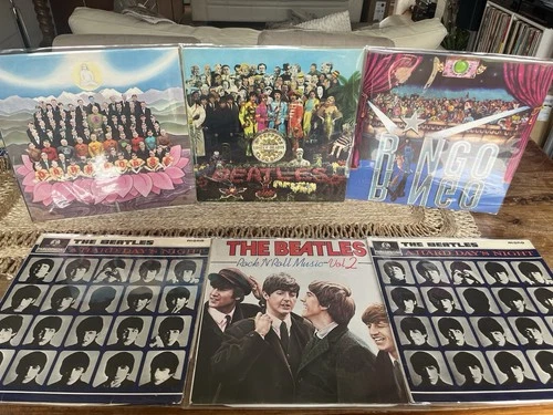 THE BEATLES - Sgt Pepper LP 1967 Stereo First UK Pressing And Other 1st  Presses