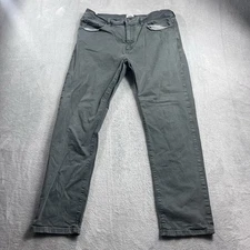 Flint And Tinder Pants Mens 34x28* Slim Fit Chino Preppy Huckberry Gray