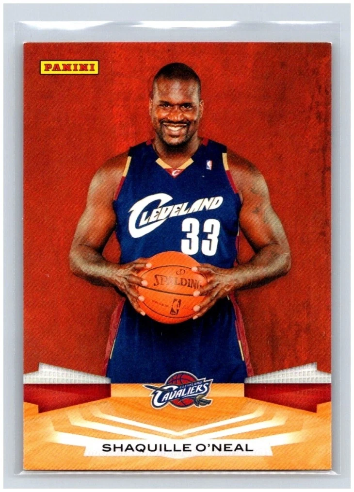 Panini Shaquille O'Neal Basketball Sports Trading Cards