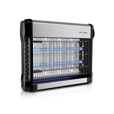 16W Slim UV Insektenvernichter Fliegen & Mücken Zapper, Aluminiumgehäuse, BS Stecker