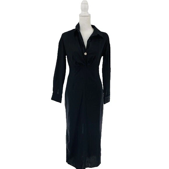 Vestidos de negocios de lino Midi