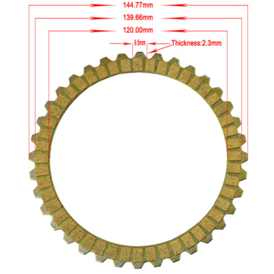 15pcs Friction Steel Clutch Plates Kit For Harley Sportster XL883 XL1200 91-15