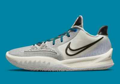 渚 Nike Kyrie Low 4 'Grey Fog Sapphire' BASKETBALL CW3985-004