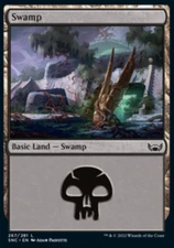 Swamp (267/281) MTG Streets of New Capenna NM Magic Regular