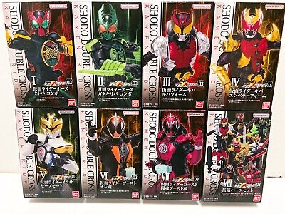 SHODO-XX (Double Cross) Kamen Rider 03 Complete 8 BOX Bandai
