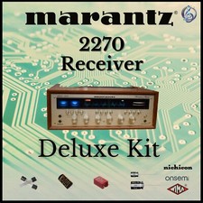 Marantz 2270 Receiver Deluxe Upgrade Kit Genuine Parts Restoration