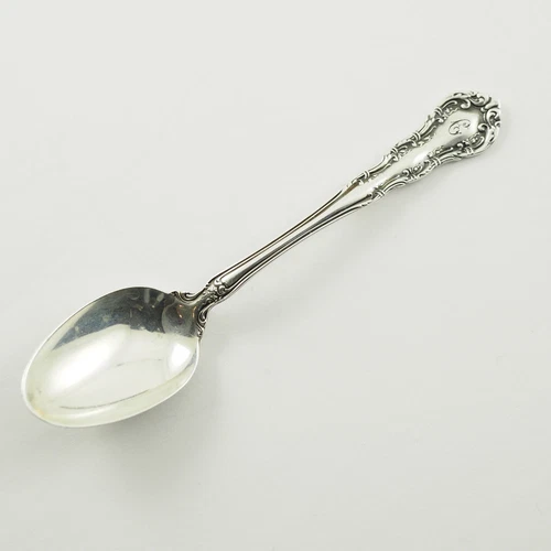 Miniature R W & S STERLING Silver Spoon, 3 7/8ths inch 8 grams, Engraved /g