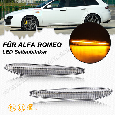 LED SIDE INDICATORS for Alfa Romeo 159 2005-2011 Model Bera 2005-2010 Spider 2006-10
