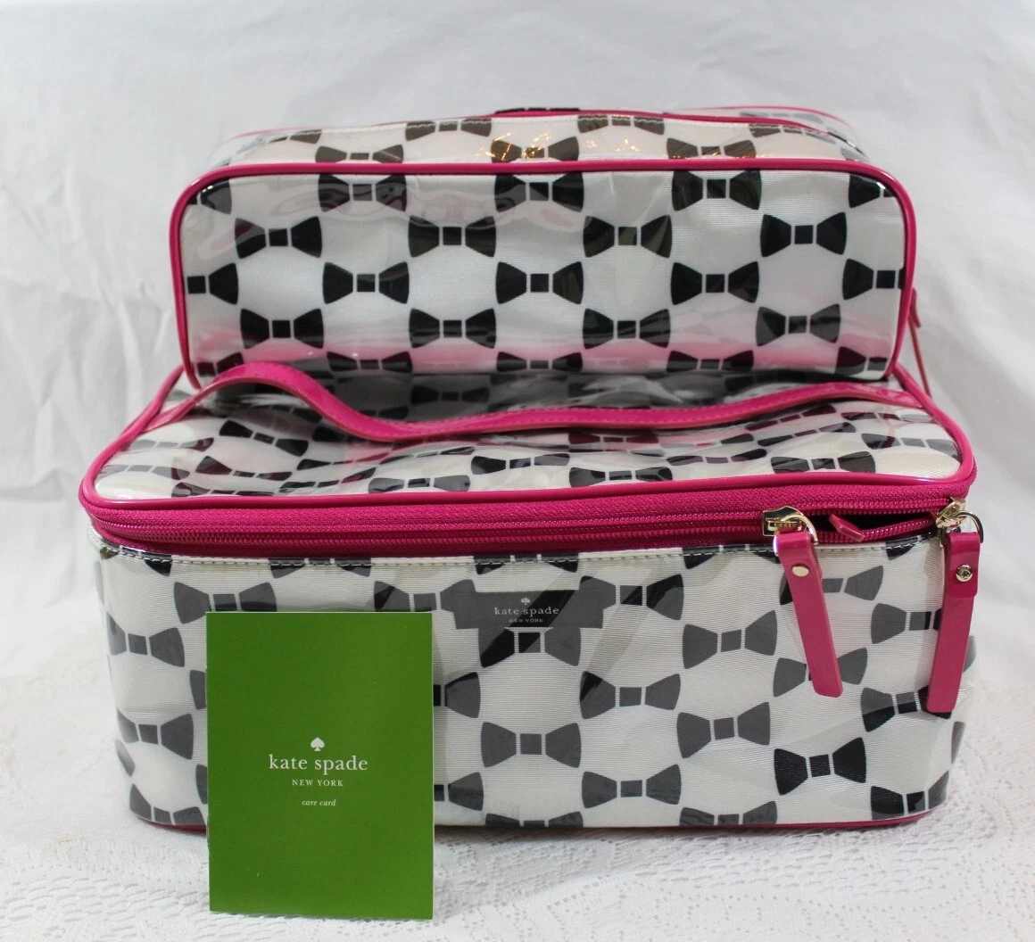 kate spade make-up bag set.  Designer cosmetic bag, Cute makeup bags, Kate  spade makeup bag