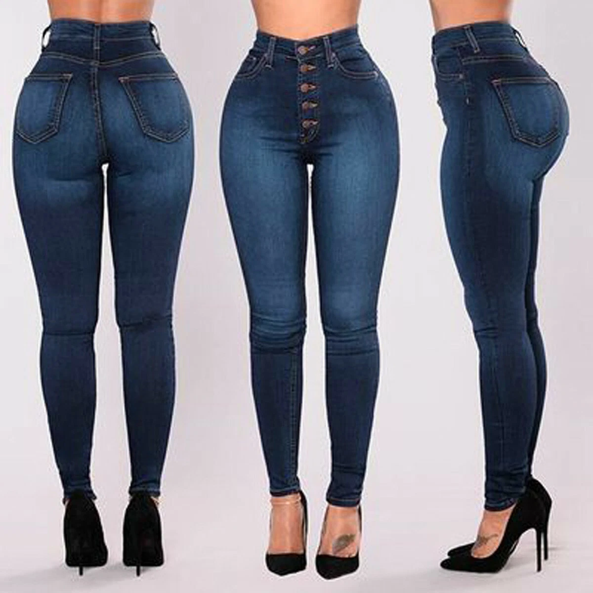 Banzai ropa arrepentirse Pantalones Jeans Vaqueros De Mezclilla Colombianos Levanta Cola Ropa De  MujeR | eBay