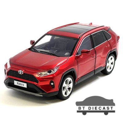 MIJO EXCLUSIVES TOYOTA RAV4 HYBIRD XSE 1/24 DIECAST CAR METALLIC