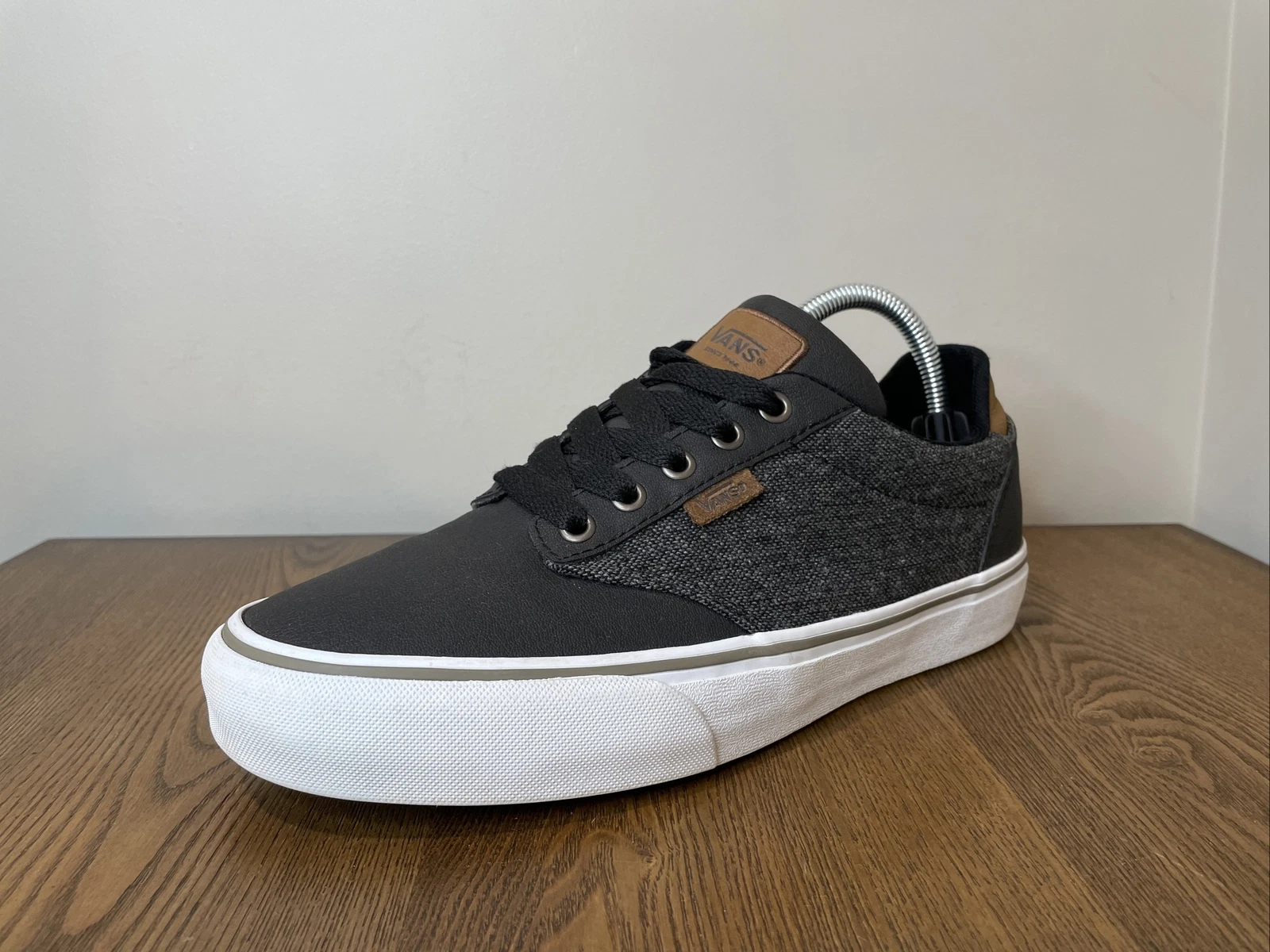 Scarpe Oxford nere casual Vans OTW da uomo taglia 7 5