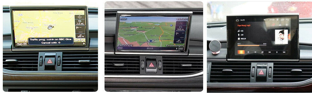 Android 13 GPS Navi Screen for AUDI A6 A7 2012-2018 Multimedia