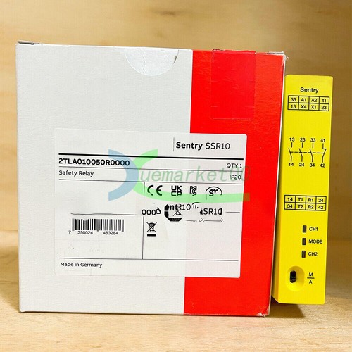 One NEW IN BOX ABB Safety Relay 24VDC SSR10 2TLA010050R0000/ - Picture 3 of 5