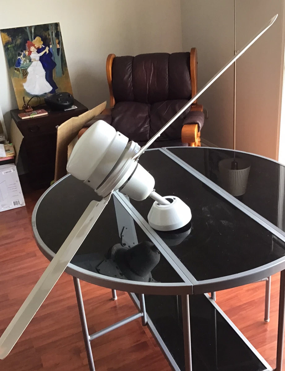 Clipsal Stainless Steel Ceiling Fan With Light Shelly Lighting