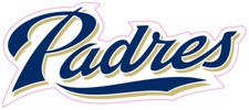 San Diego Padres Vinyl Decal Sticker Car Truck Bumper Tumbler Mug