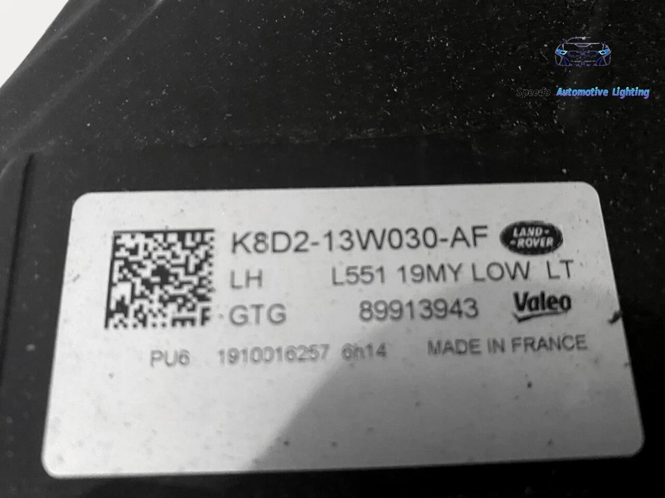 Range Rover Evoque L551 SCHEINWERFER LINKS VOLL LED K8D2-13W030 KOMPLETT ! - Bild 3 von 3