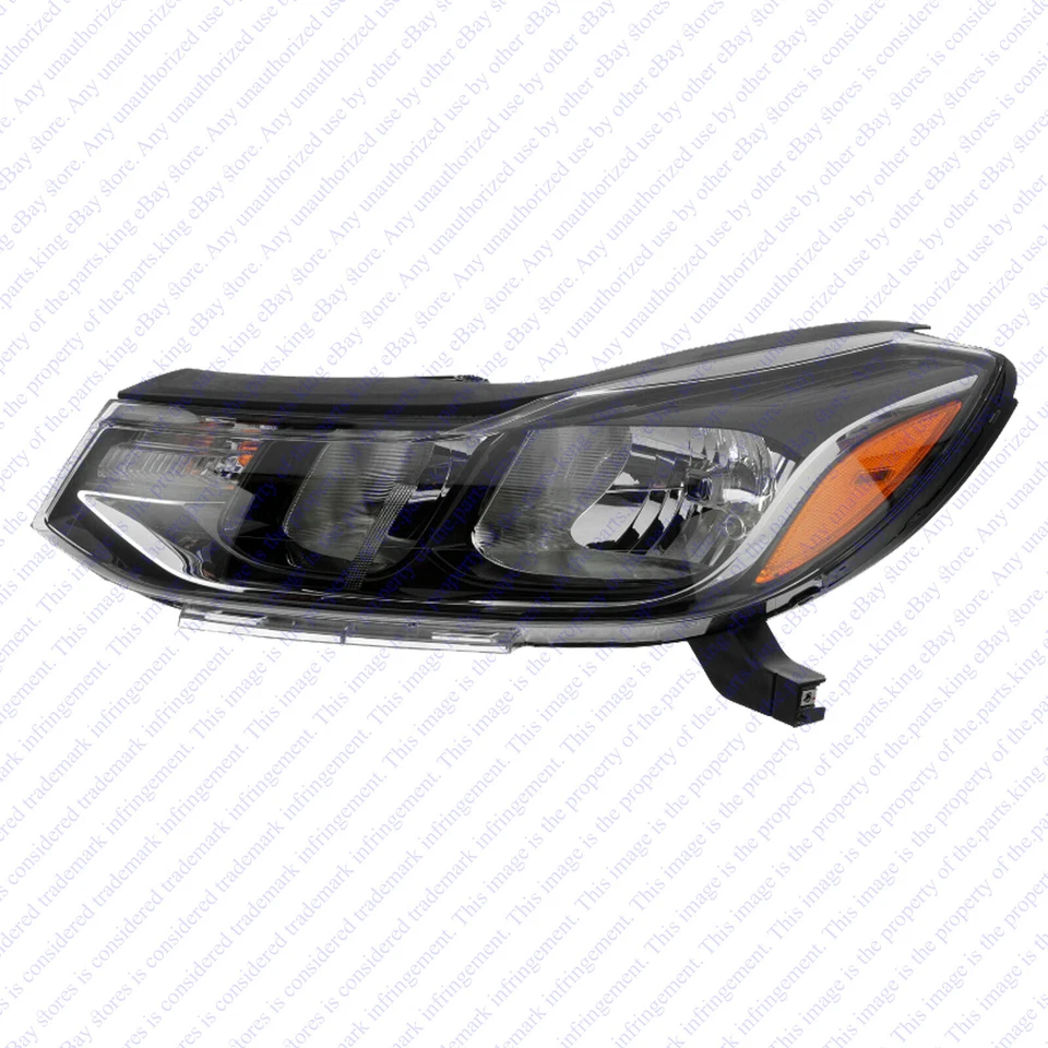 Conjunto de faros halógenos para Chevrolet Trax 2017 2022 conductor pasajero juego de 2 piezas Foto 3 de 4