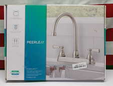 Peerless P2965LF-SS Two-Handle Kitchen Faucet w/Twist Aerator Stainless