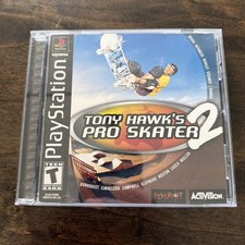 PlayStation 1 PS1 Tony Hawk’s Pro Skater 2 Game Complete With Manual Reg Card BL