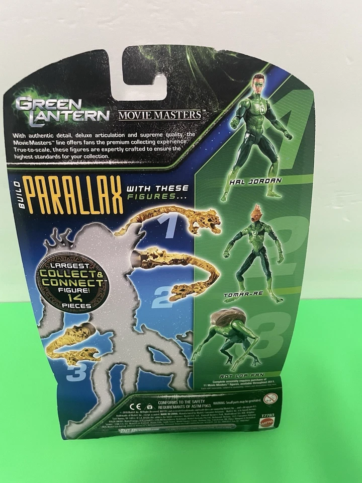 MATTEL DC UNIVERSE GREEN LANTERN MOVIE MASTERS TOMAR-RE 2010 NEW BAF PARALLAX. - Изображение 4 из 4