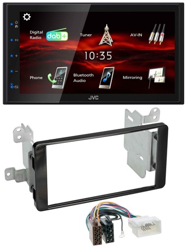 JVC USB Bluetooth MP3 DAB 2DIN Autoradio für Mitsubishi Outlander ab 2012 - Bild 1 von 8