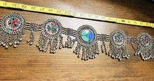 Boho Vintage handmade Jewel tribal belt Style, Belly Dancing Festival Wear