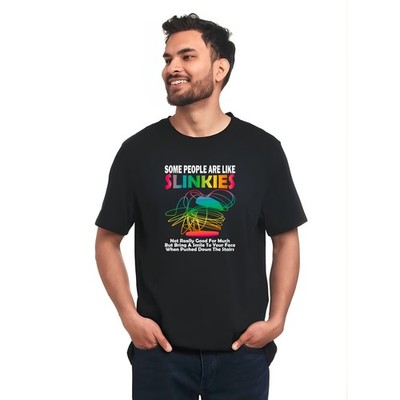 Some People Are Like Slinkies T-Shirt, Sarkastischer Witz Herren Unisex Geschenk Top