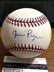 JUAN PIZARRO SIGNED AUTOGRAPHED OML BASEBALL!  Braves, White Sox, Cubs! JSA