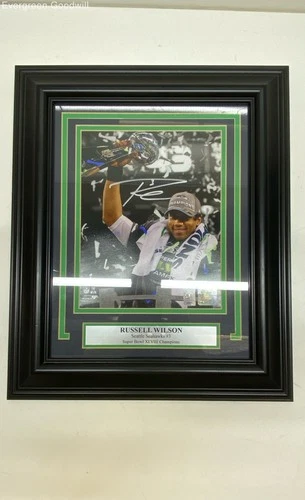 Russell Wilson Seattle Seahawks Framed Photo