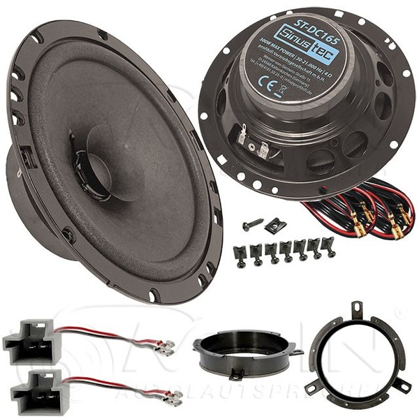 Sinustec Auto Lautsprecher FüR Volvo XC60 I Typ Y20 2008-2017 Heck TüR 165 #A4MZ-image