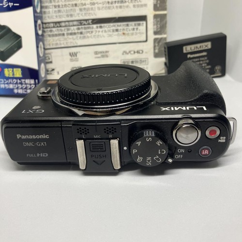 Panasonic Mirrorless Camera Lumix GX1 Body 16MP Esprit silver DMC-GX1 - Picture 16 of 24